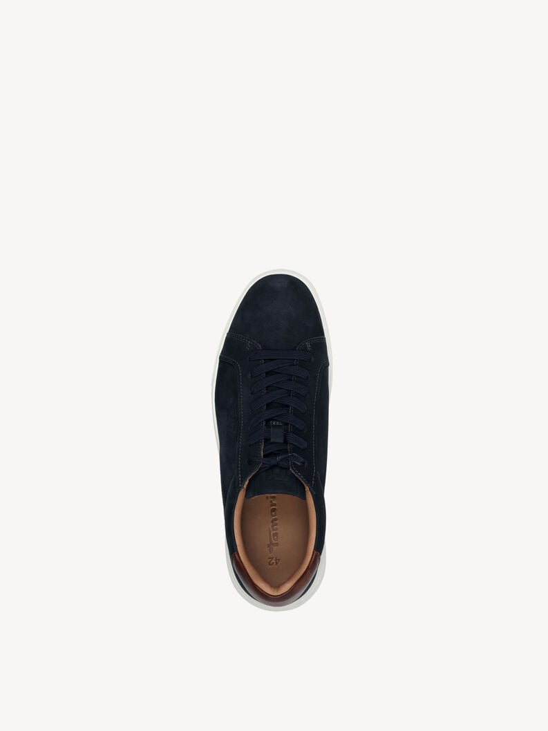 cuir baskets - bleu 1-13610-44-805 acheter des baskets tamaris en ligne