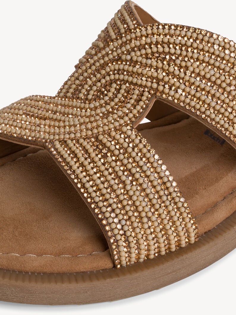 cuir mule métalliques 1-27113-42-963 acheter tamaris mules en ligne