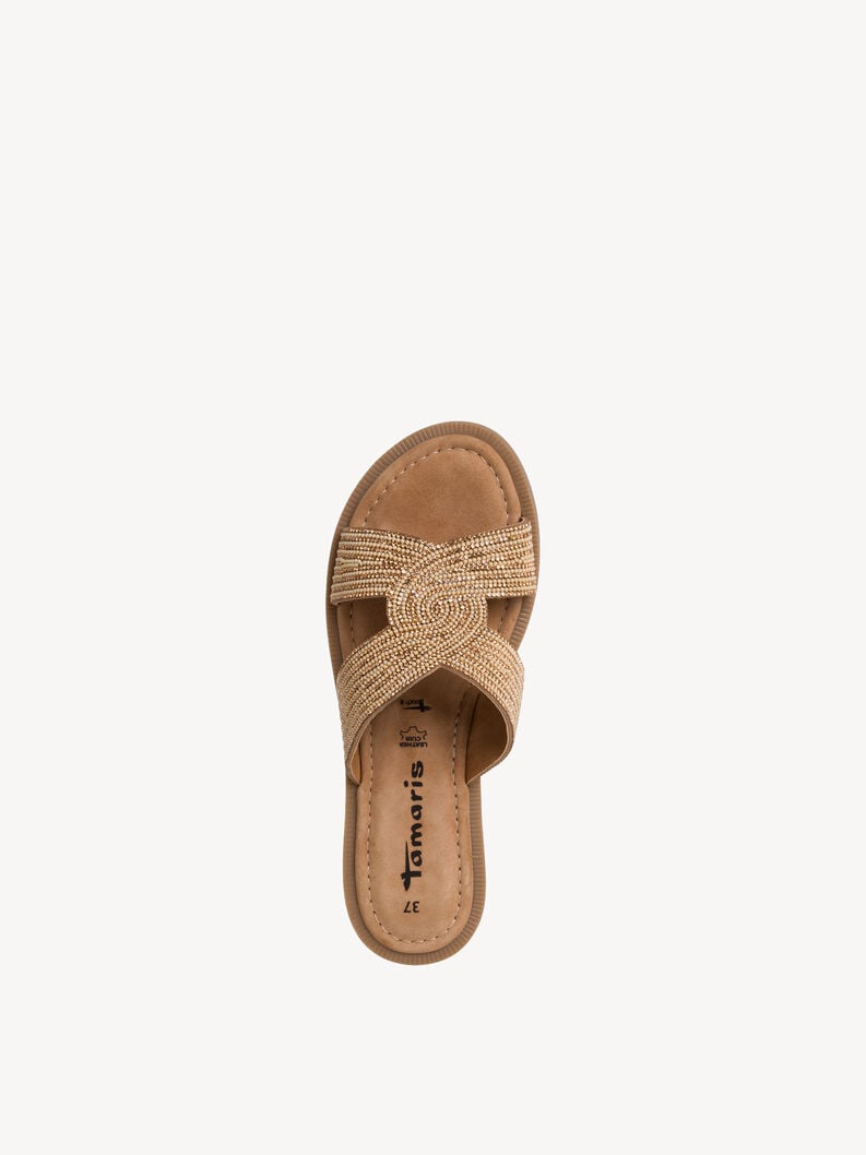 cuir mule métalliques 1-27113-42-963 acheter tamaris mules en ligne