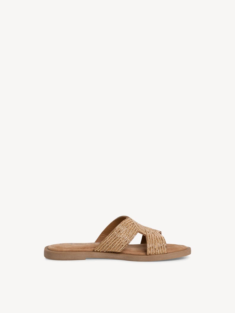 cuir mule métalliques 1-27113-42-963 acheter tamaris mules en ligne