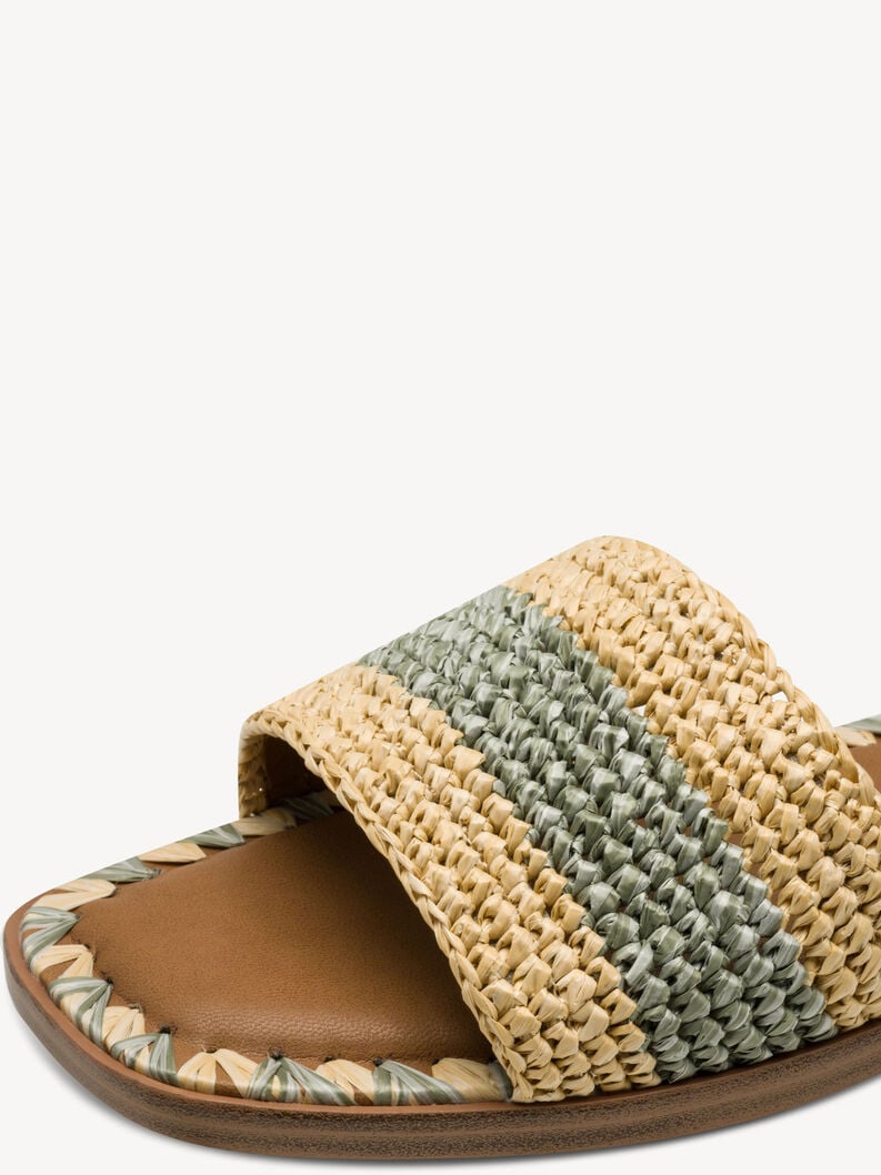 mule - vert 1-27117-44-761 acheter tamaris mules en ligne