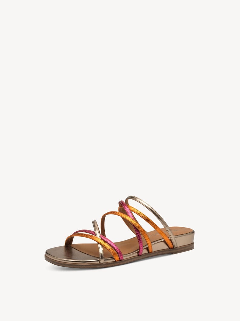 mule orange 1-27122-44-608 acheter tamaris mules en ligne