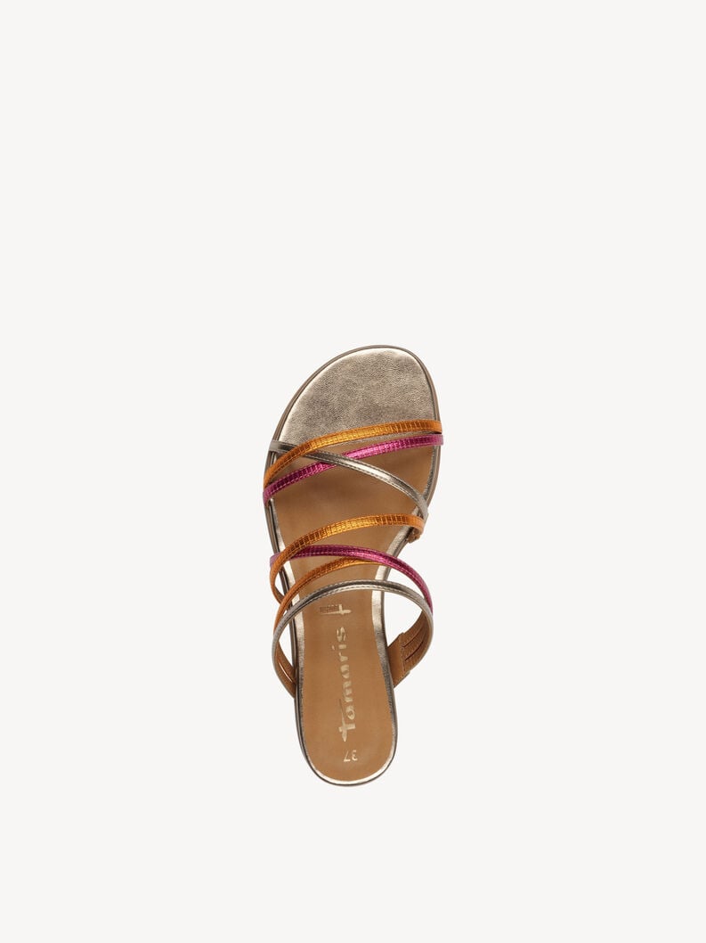 mule orange 1-27122-44-608 acheter tamaris mules en ligne