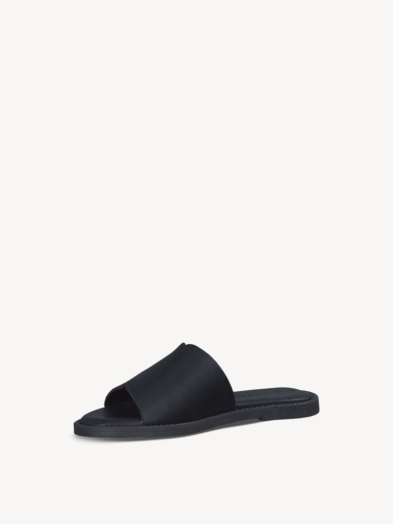 le cuir de la mule - noire 1-27135-42-001 acheter tamaris mules en ligne