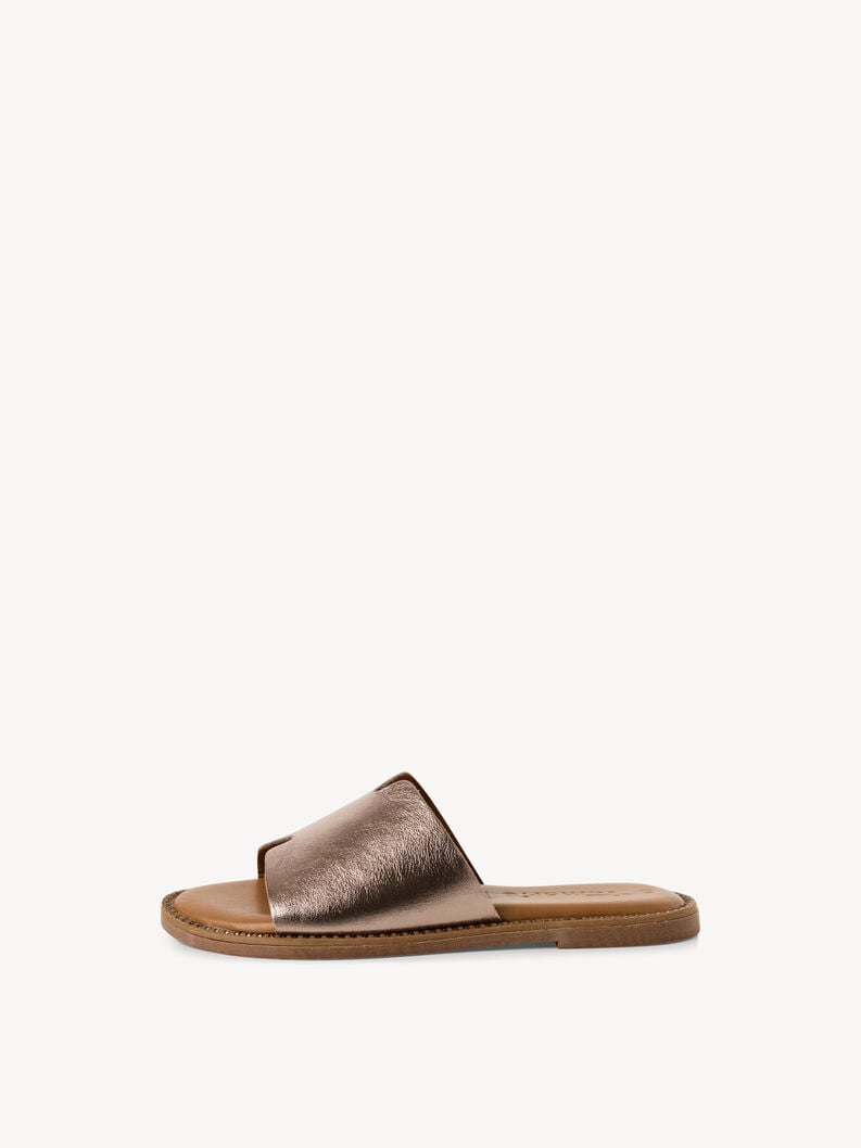 cuir mule métalliques 1-27135-42-915 acheter tamaris mules en ligne