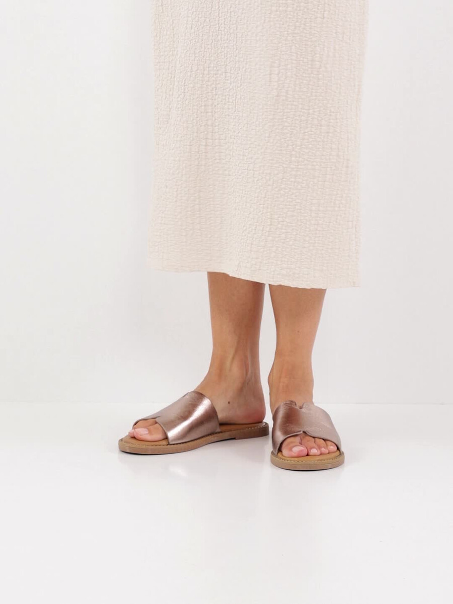 cuir mule métalliques 1-27135-42-915 acheter tamaris mules en ligne