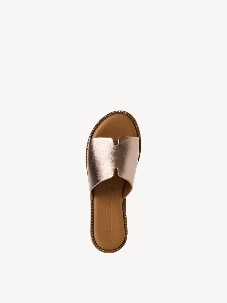 cuir mule métalliques 1-27135-42-915 acheter tamaris mules en ligne