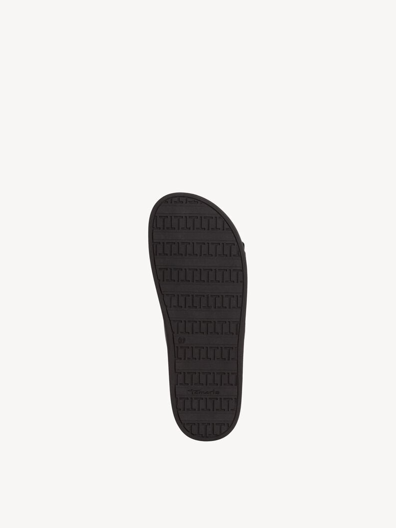 le cuir de la mule - noire 1-27207-42-003 acheter tamaris mules en ligne