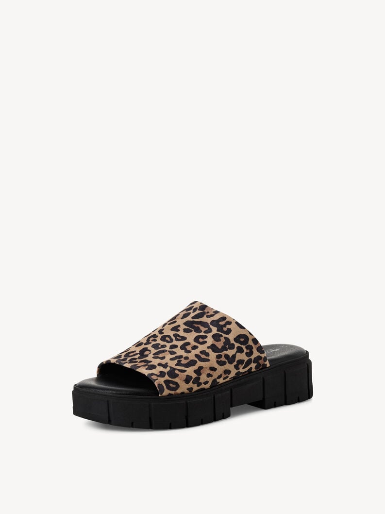 cuir de mule marron 1-27252-42-360 acheter tamaris mules en ligne