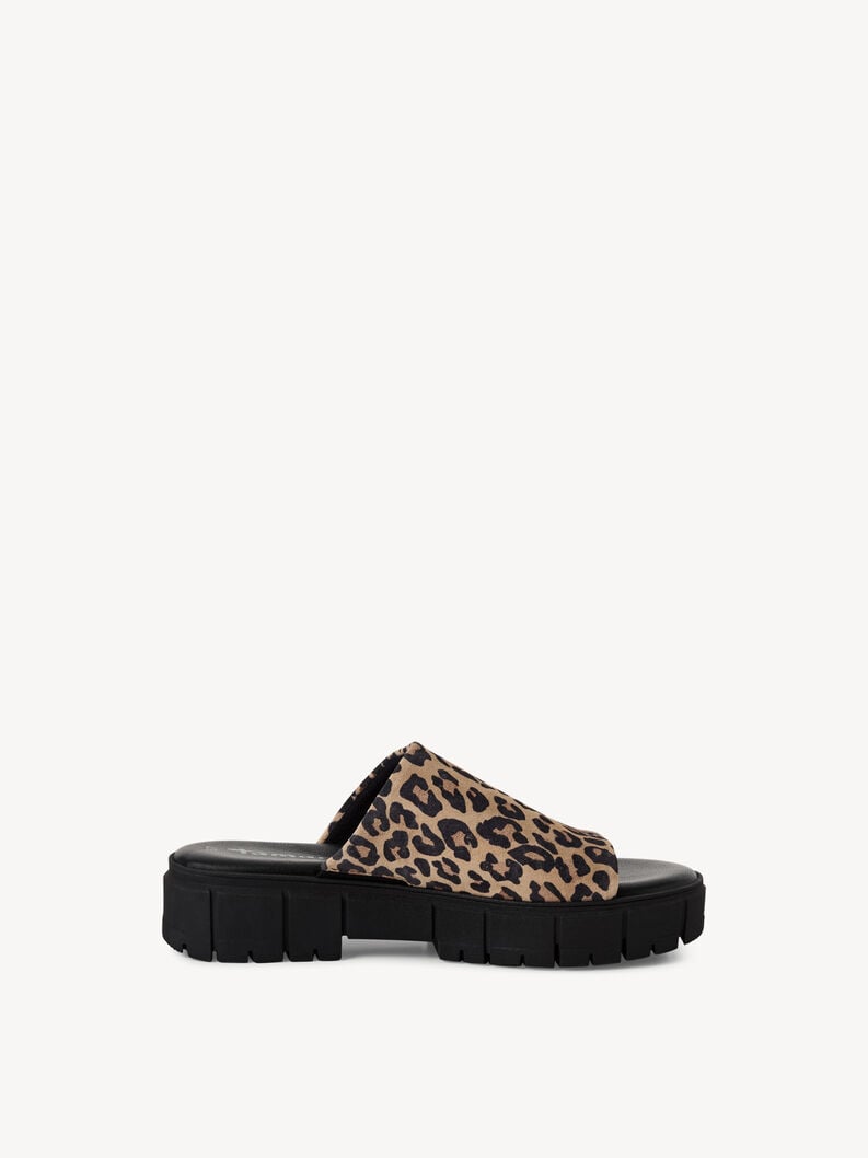 cuir de mule marron 1-27252-42-360 acheter tamaris mules en ligne
