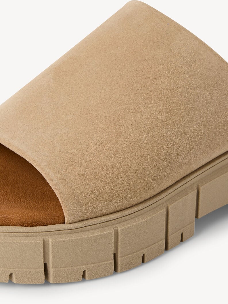 cuir de mule marron 1-27252-42-436 acheter tamaris mules en ligne