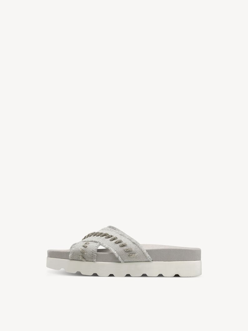 mule - gris 1-27413-44-200 acheter tamaris mules en ligne