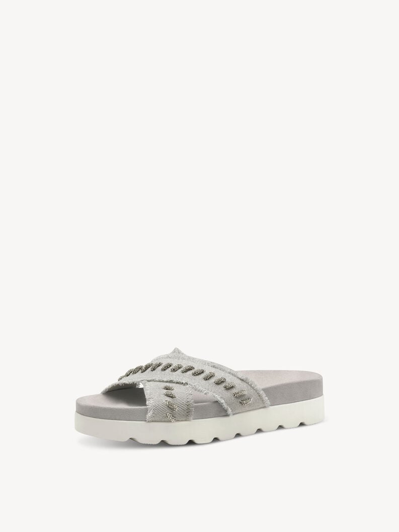 mule - gris 1-27413-44-200 acheter tamaris mules en ligne