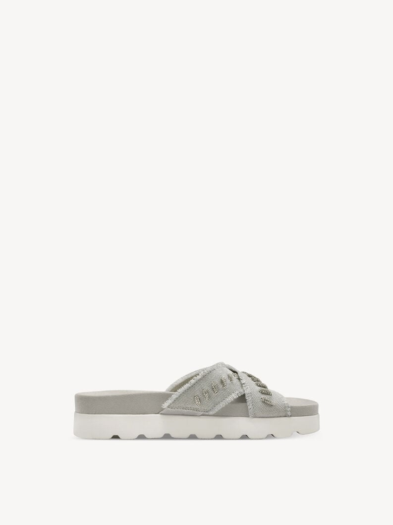 mule - gris 1-27413-44-200 acheter tamaris mules en ligne
