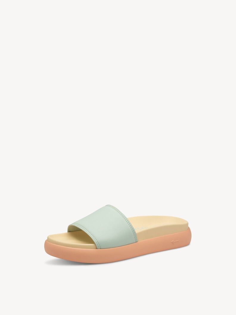 mule - vert 1-27511-44-779 acheter tamaris mules en ligne