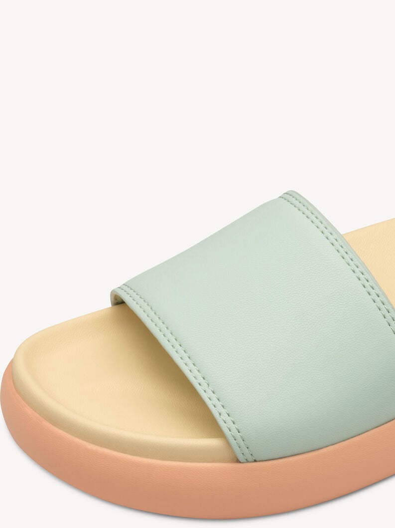 mule - vert 1-27511-44-779 acheter tamaris mules en ligne