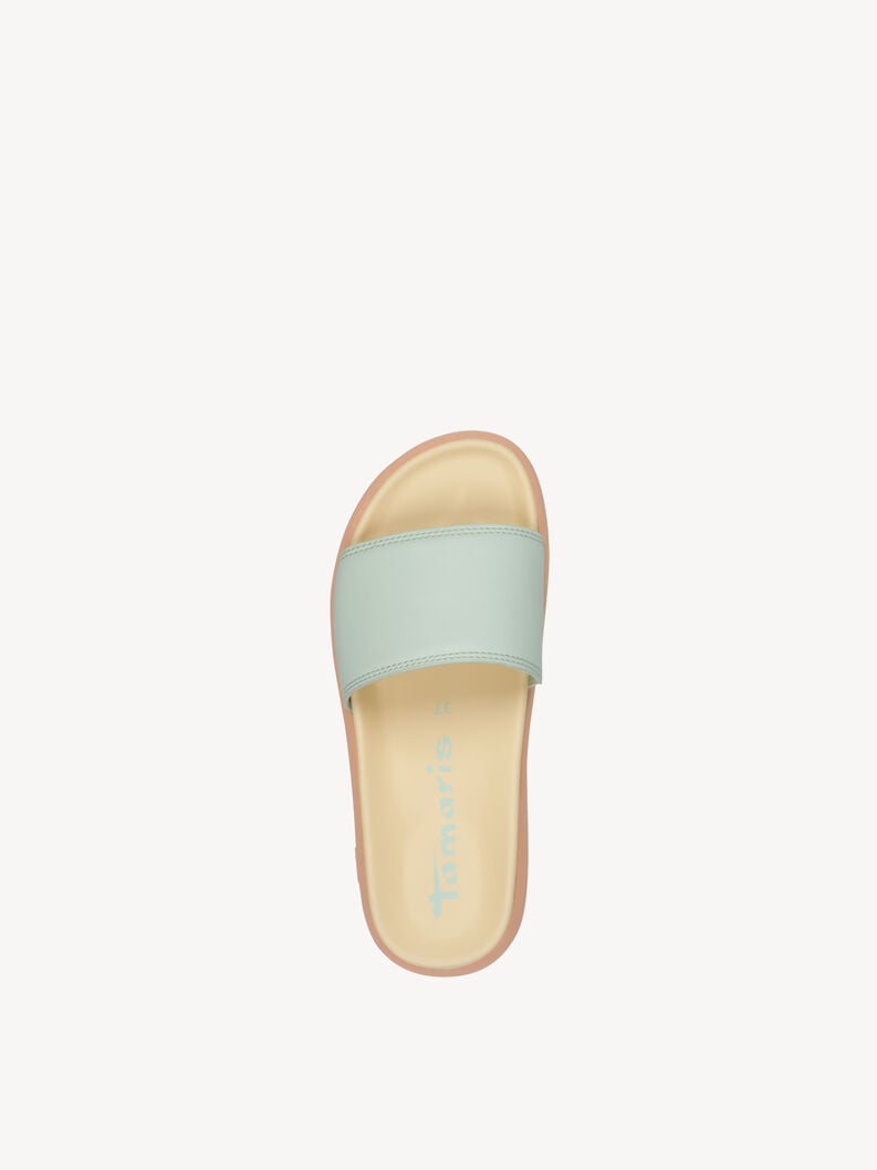 mule - vert 1-27511-44-779 acheter tamaris mules en ligne