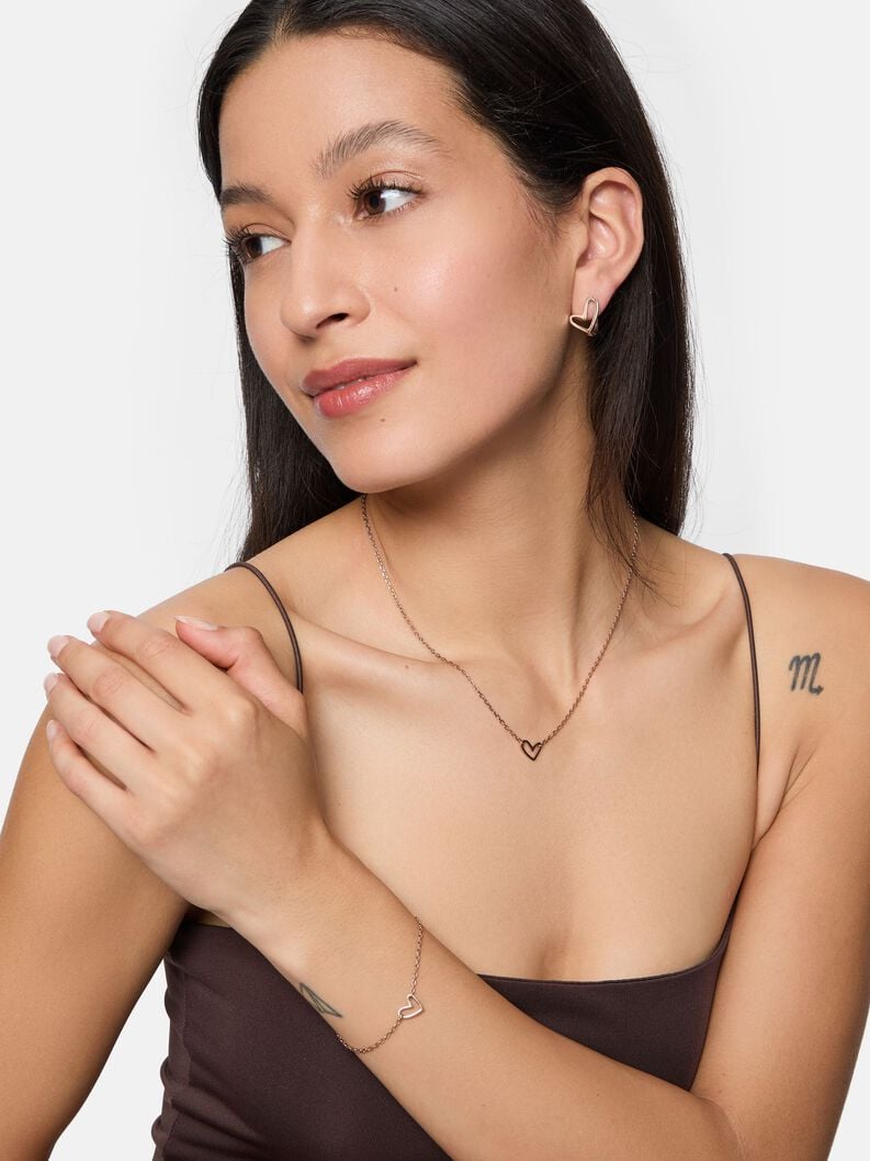 collier - rosegold tjn0571-920 acheter tamaris colliers en ligne
