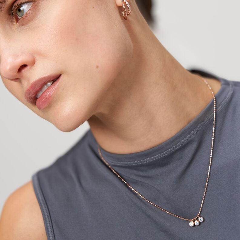 collier - rosegold tjn0603-920 acheter tamaris colliers en ligne