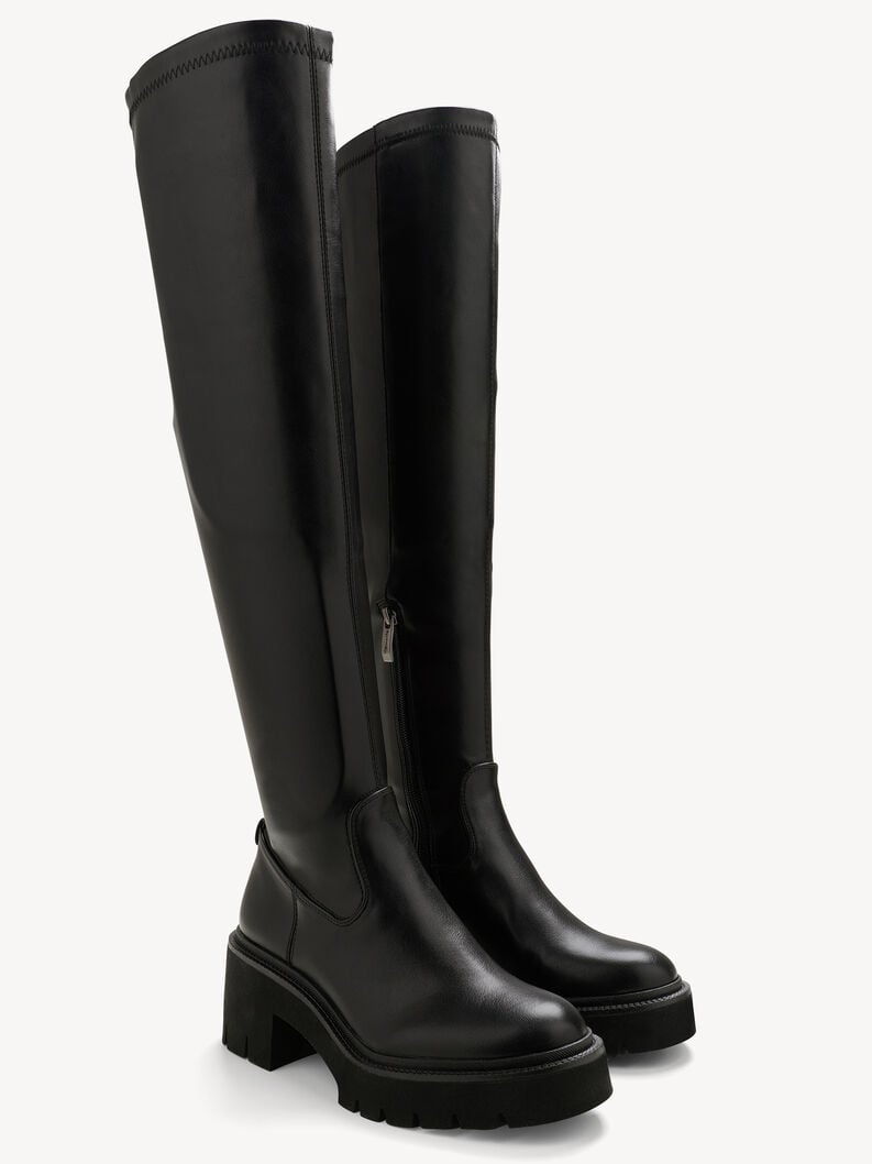 overknee bottes - noir 1-25621-43-001 acheter tamaris overknee bottes en ligne