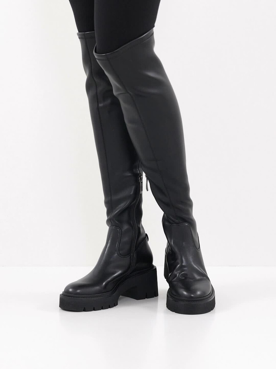 overknee bottes - noir 1-25621-43-001 acheter tamaris overknee bottes en ligne