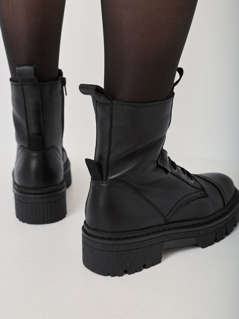 cuir chausson - noir 1-25204-45-001 acheter tamaris bottines en ligne