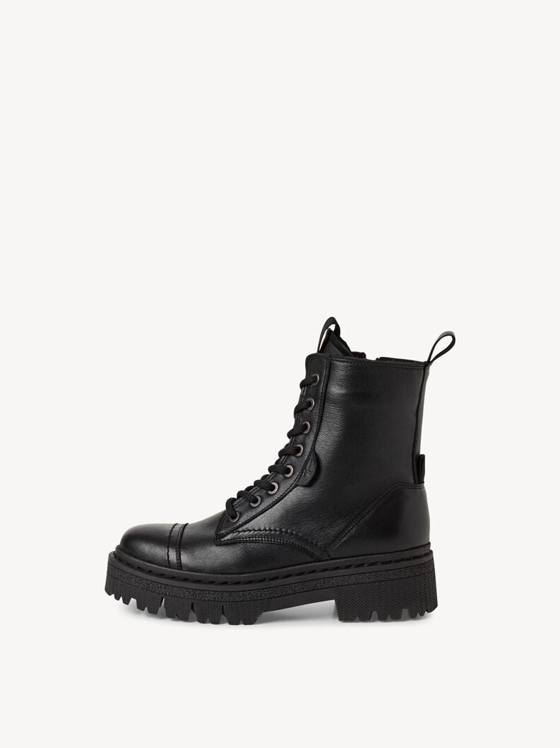 cuir chausson - noir 1-25204-45-001 acheter tamaris bottines en ligne