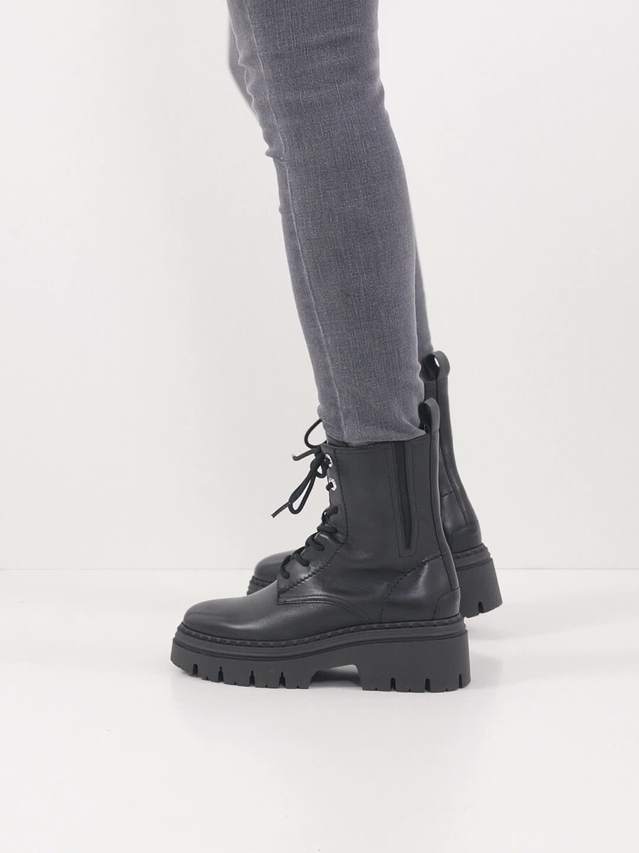 cuir chausson - noir 1-25209-45-003 acheter tamaris bottines en ligne