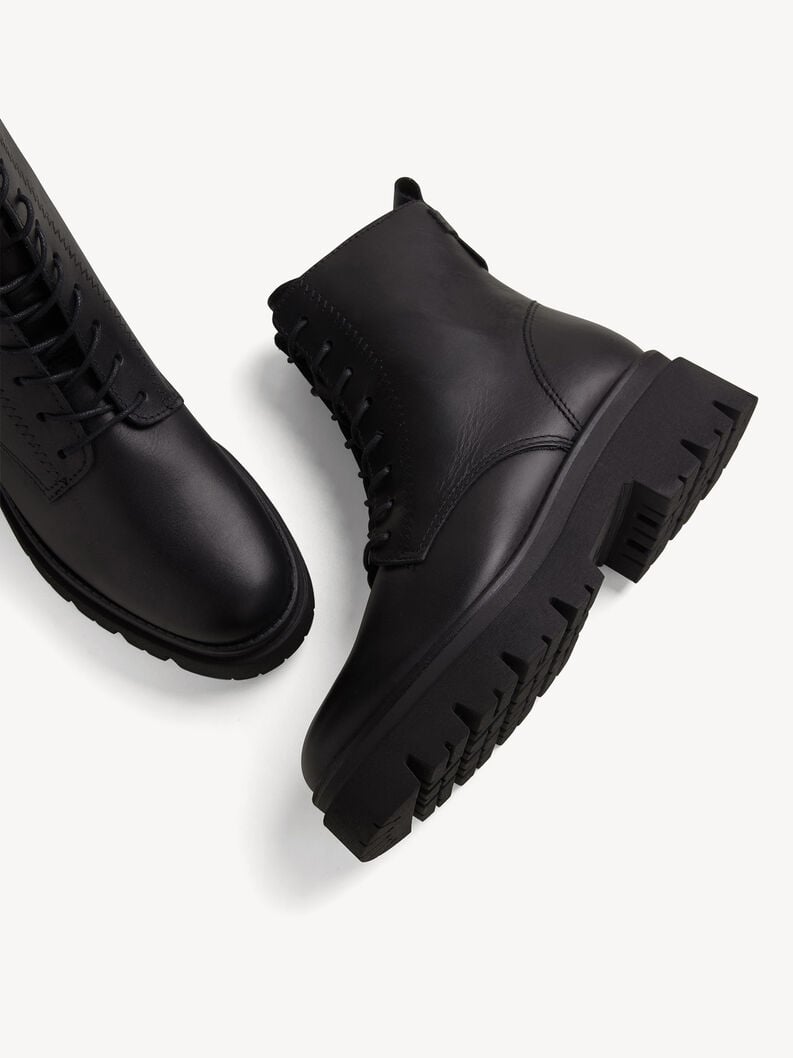 cuir chausson - noir 1-25268-45-001 acheter tamaris bottines en ligne