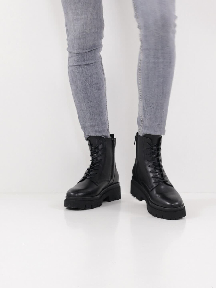 cuir chausson - noir 1-25268-45-001 acheter tamaris bottines en ligne