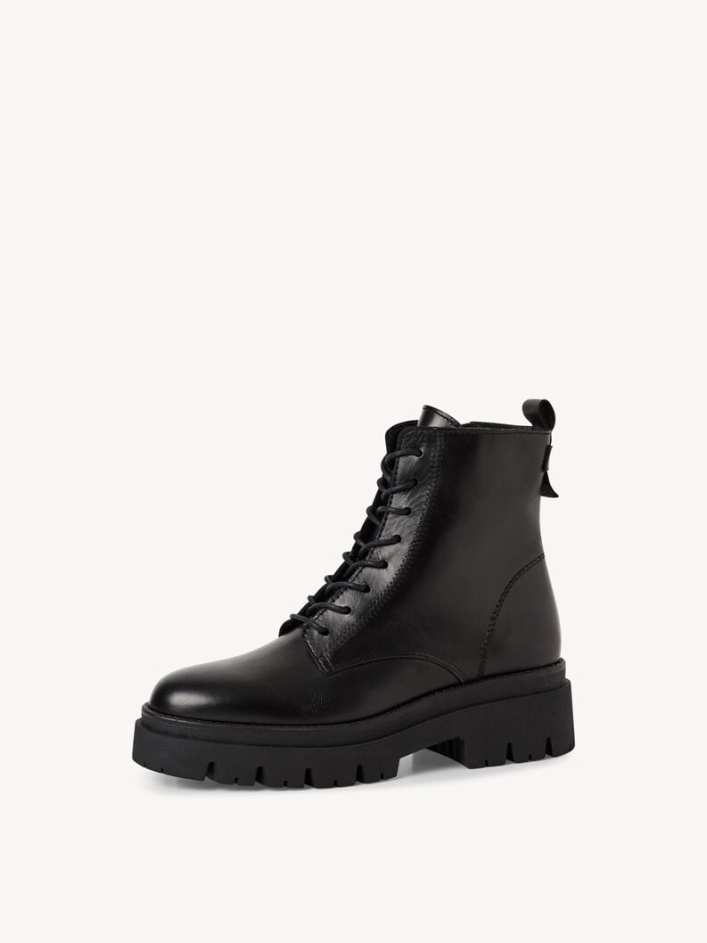 cuir chausson - noir 1-25268-45-001 acheter tamaris bottines en ligne