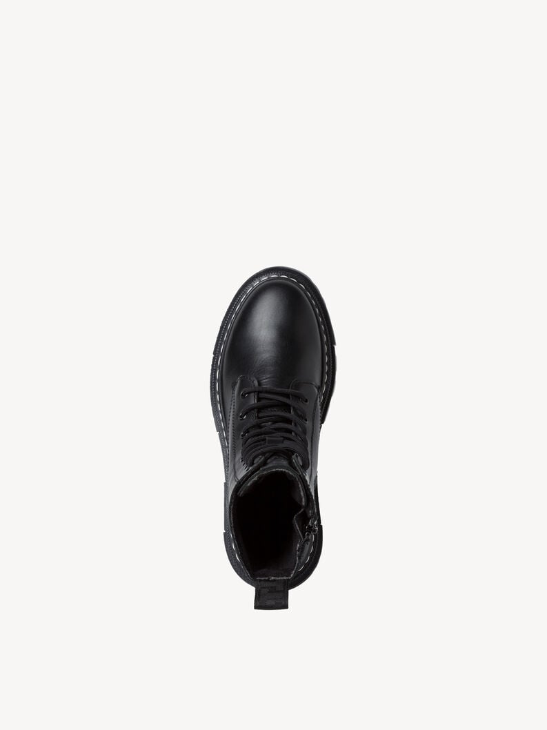 cuir chausson - noir 1-25276-41-003 acheter tamaris bottines en ligne