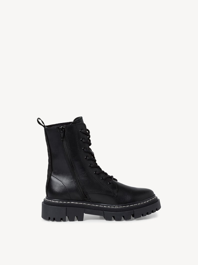 cuir chausson - noir 1-25276-41-003 acheter tamaris bottines en ligne