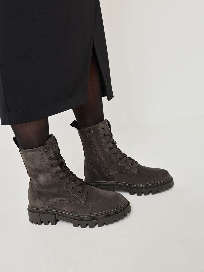 cuir chausson - gris 1-25276-41-214 acheter tamaris bottines en ligne