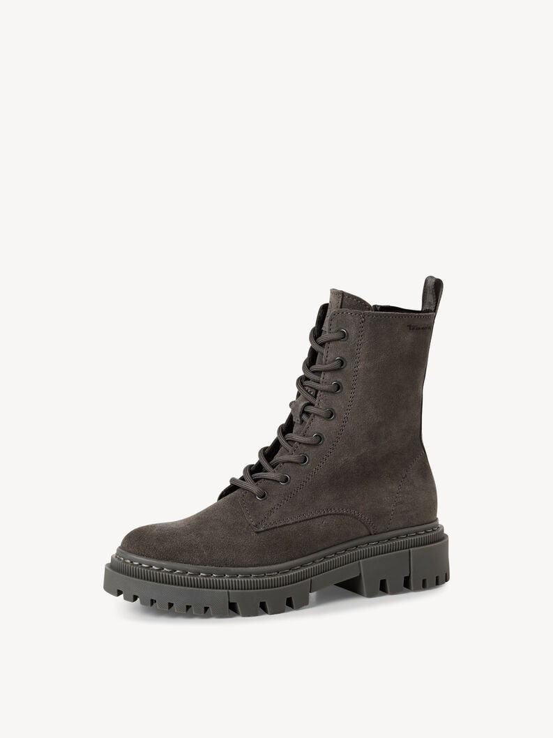 cuir chausson - gris 1-25276-41-214 acheter tamaris bottines en ligne