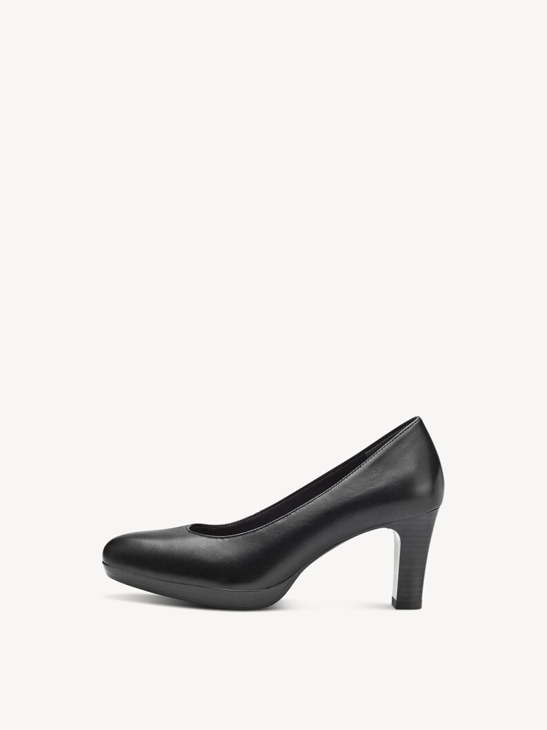 escarpins en cuir - noir 1-22410-41-001 acheter des tamaris des tenues pour le travail en ligne