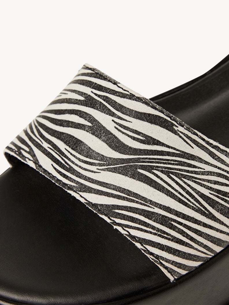 en cuir à talons hauts sandales - noir 1-28020-42-086 acheter tamaris sandales en ligne