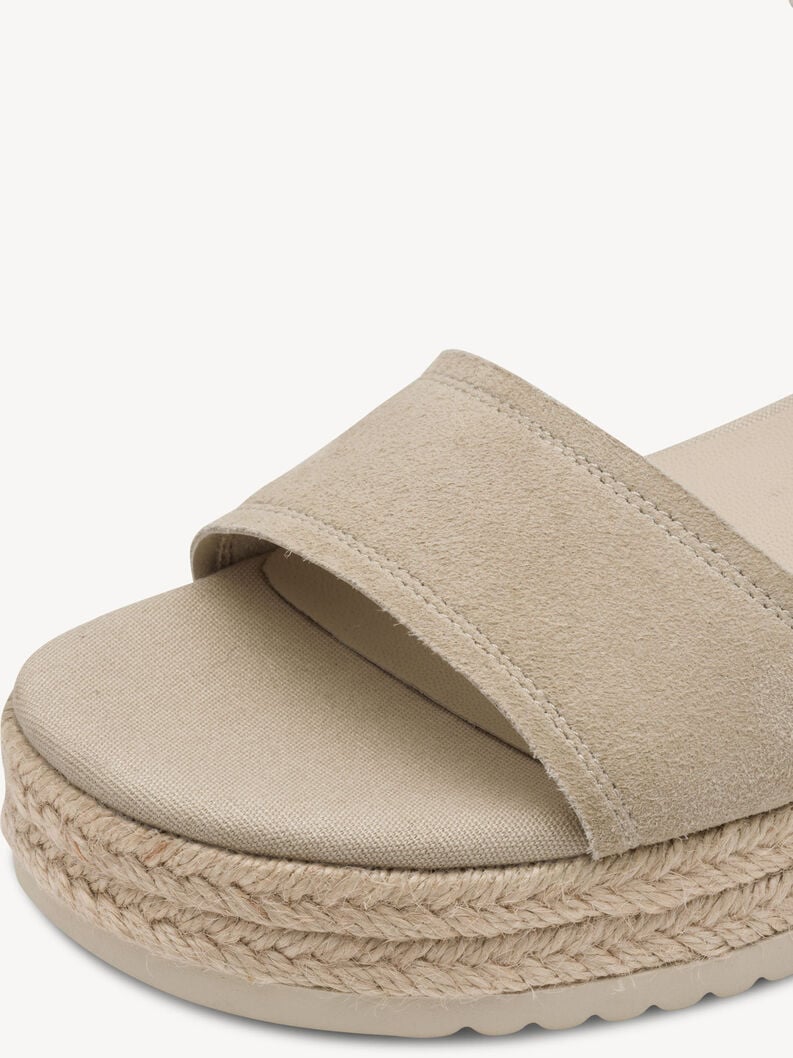 en cuir à talons hauts sandales - beige 1-28061-42-400 acheter tamaris sandales en ligne