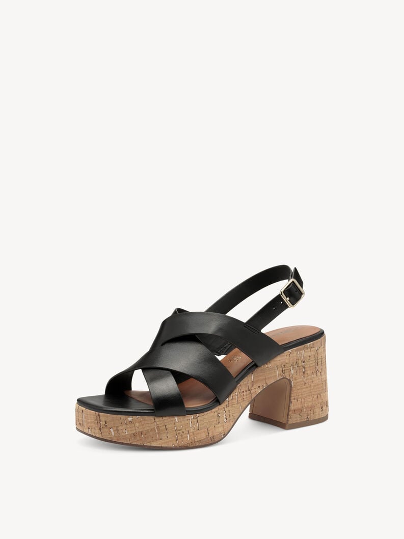 À talons hauts sandales - noir 1-28312-44-001 acheter tamaris sandales en ligne