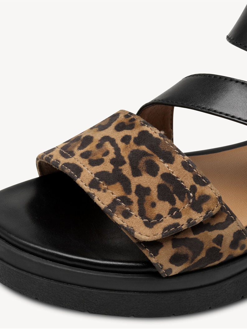 en cuir à talons hauts sandales - noir 8-88705-44-092 acheter tamaris sandales en ligne
