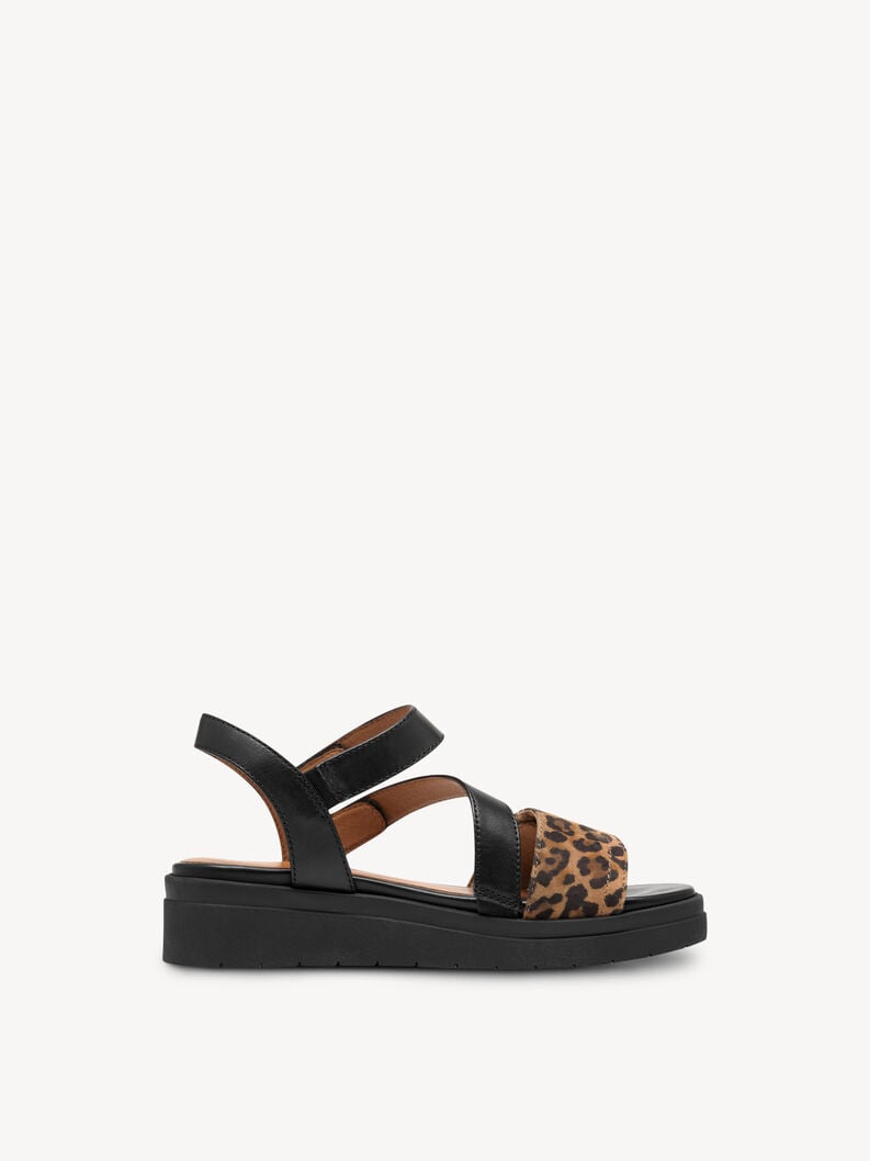 en cuir à talons hauts sandales - noir 8-88705-44-092 acheter tamaris sandales en ligne