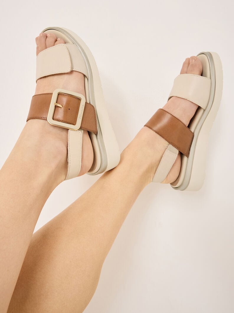en cuir à talons hauts sandales - beige 8-88706-42-414 acheter tamaris sandales en ligne