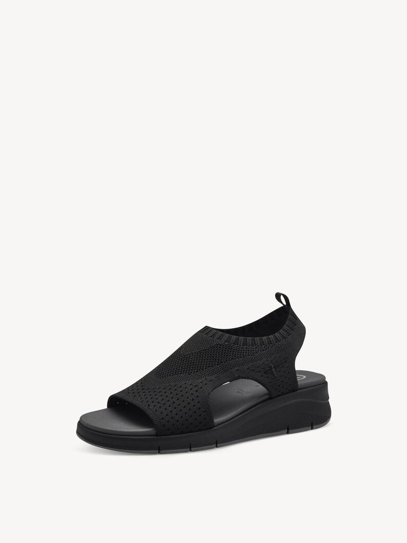 À talons hauts sandales - noir 8-88713-42-001 acheter tamaris sandales en ligne