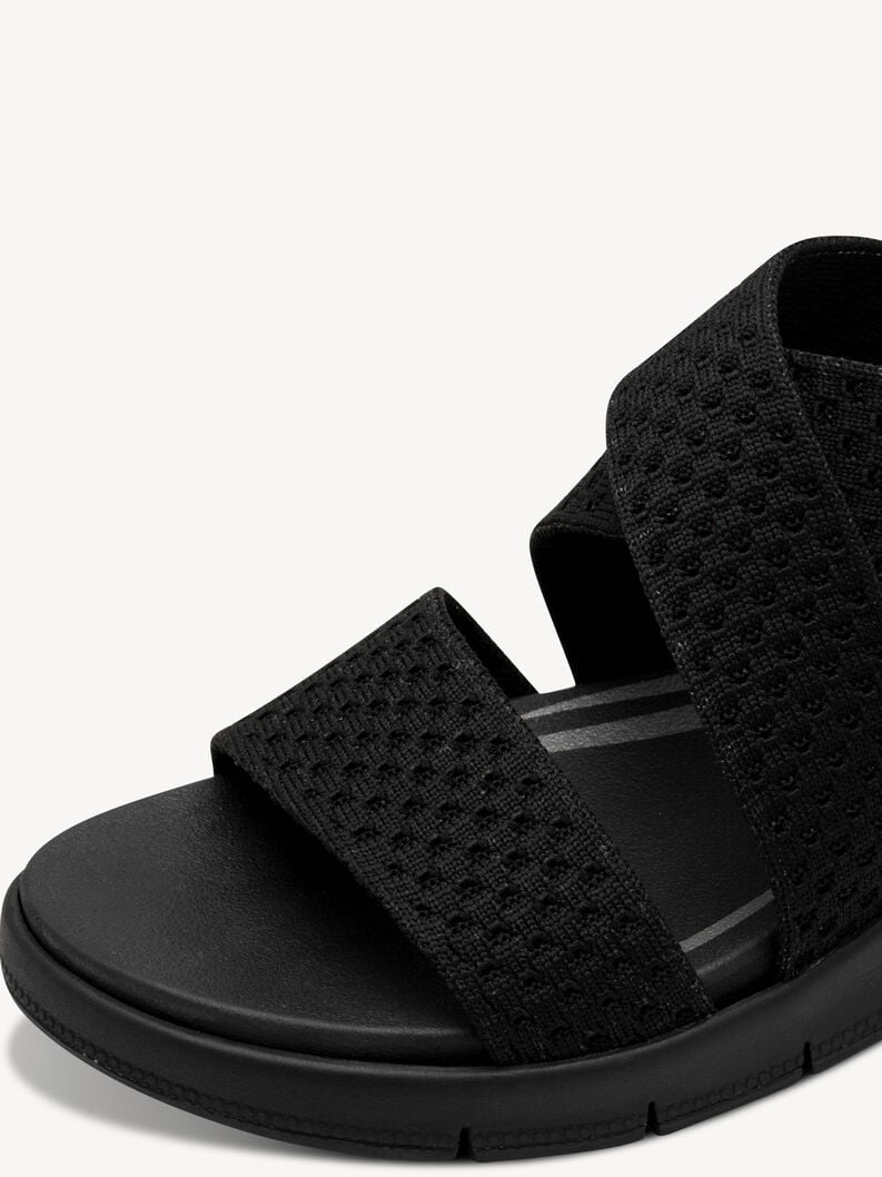 À talons hauts sandales - noir 8-88724-44-007 acheter tamaris sandales en ligne