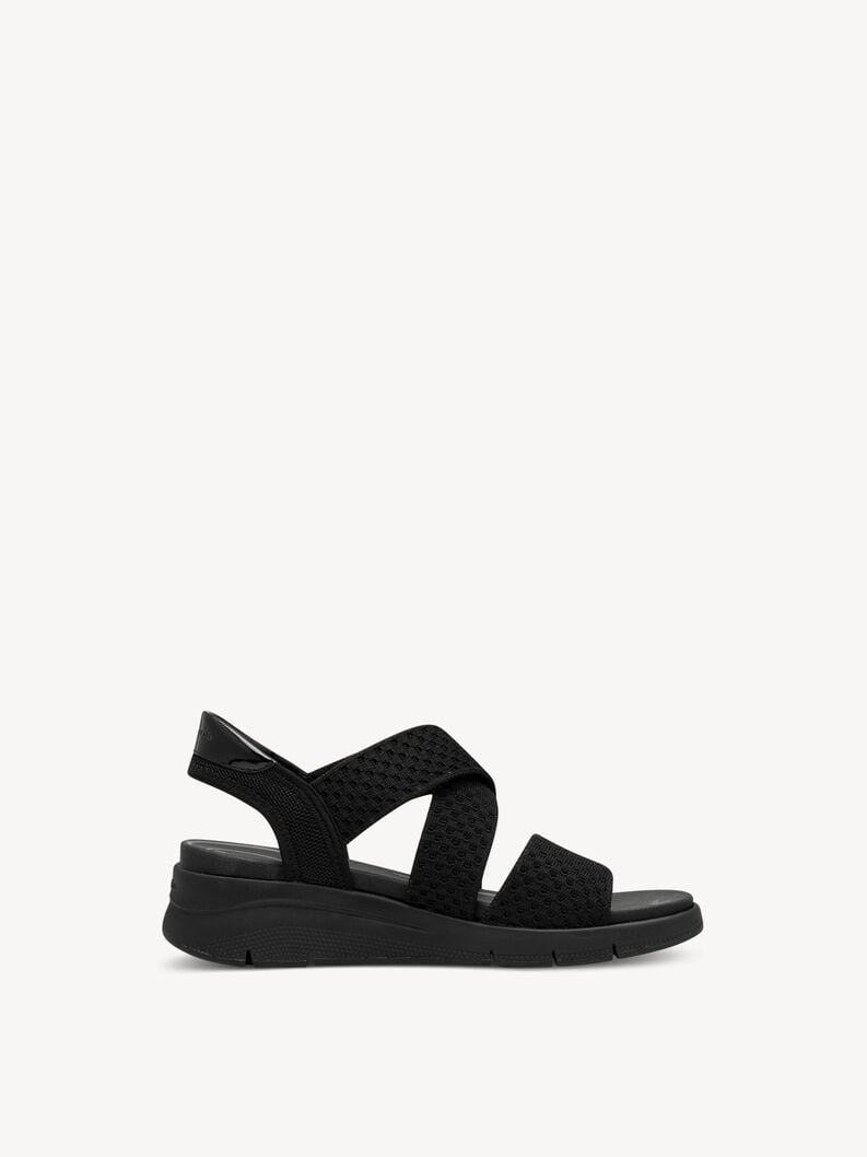 À talons hauts sandales - noir 8-88724-44-007 acheter tamaris sandales en ligne