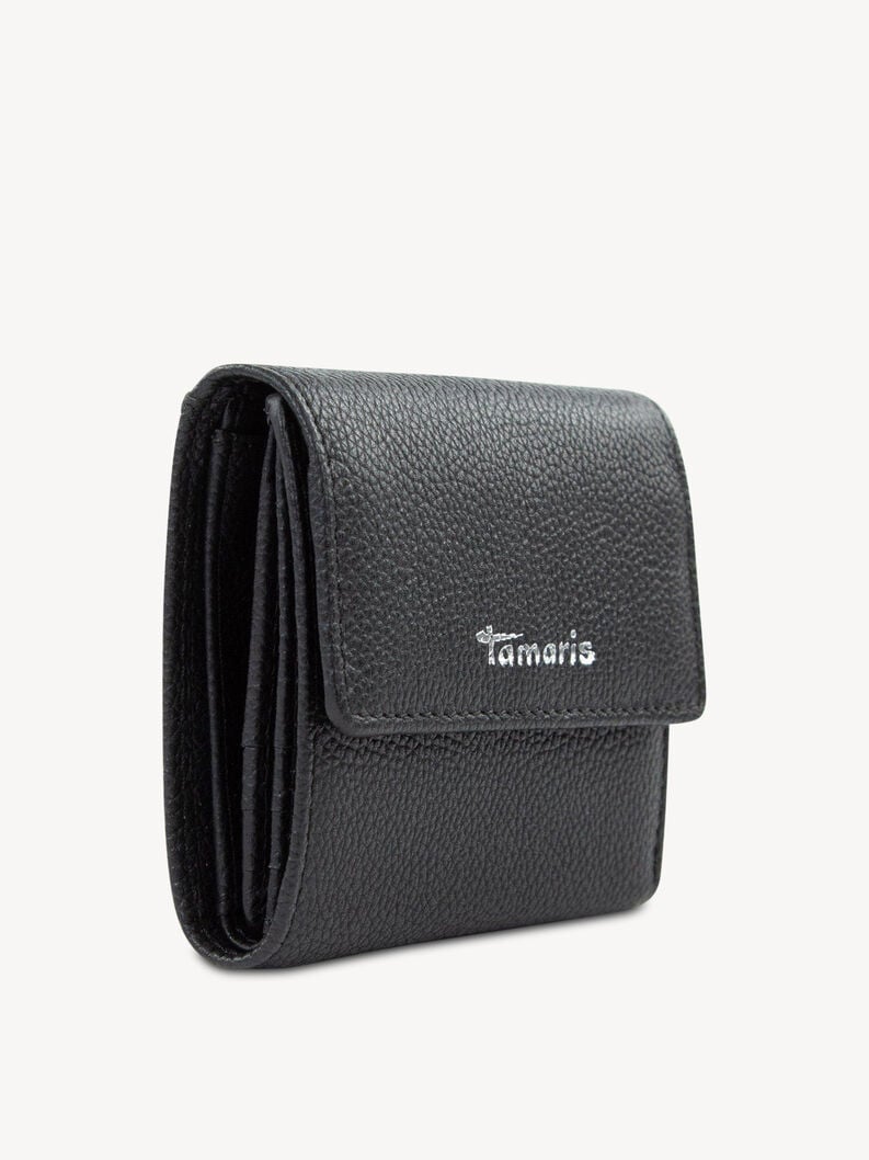 porte-monnaie en cuir - noir 50005-100 acheter tamaris sacs à main et étuis en ligne