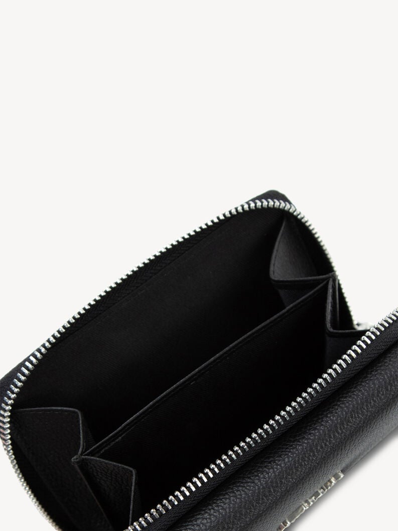 porte-monnaie en cuir - noir 50007-100 acheter tamaris sacs à main et étuis en ligne