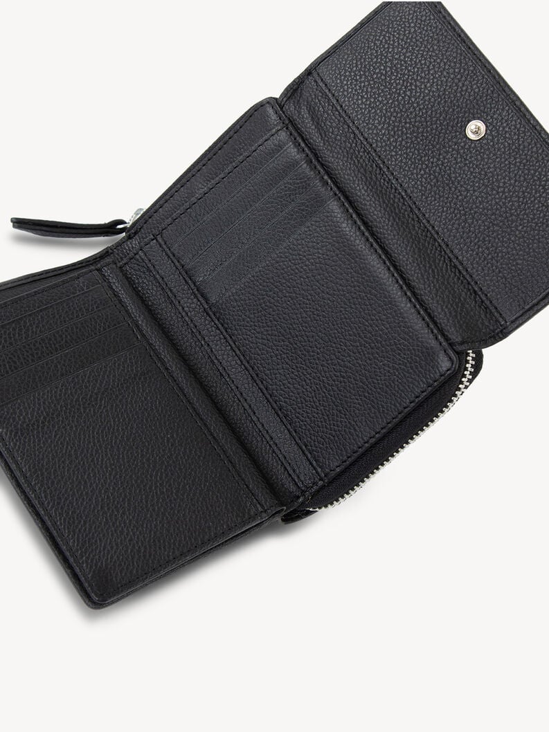 porte-monnaie en cuir - noir 50007-100 acheter tamaris sacs à main et étuis en ligne
