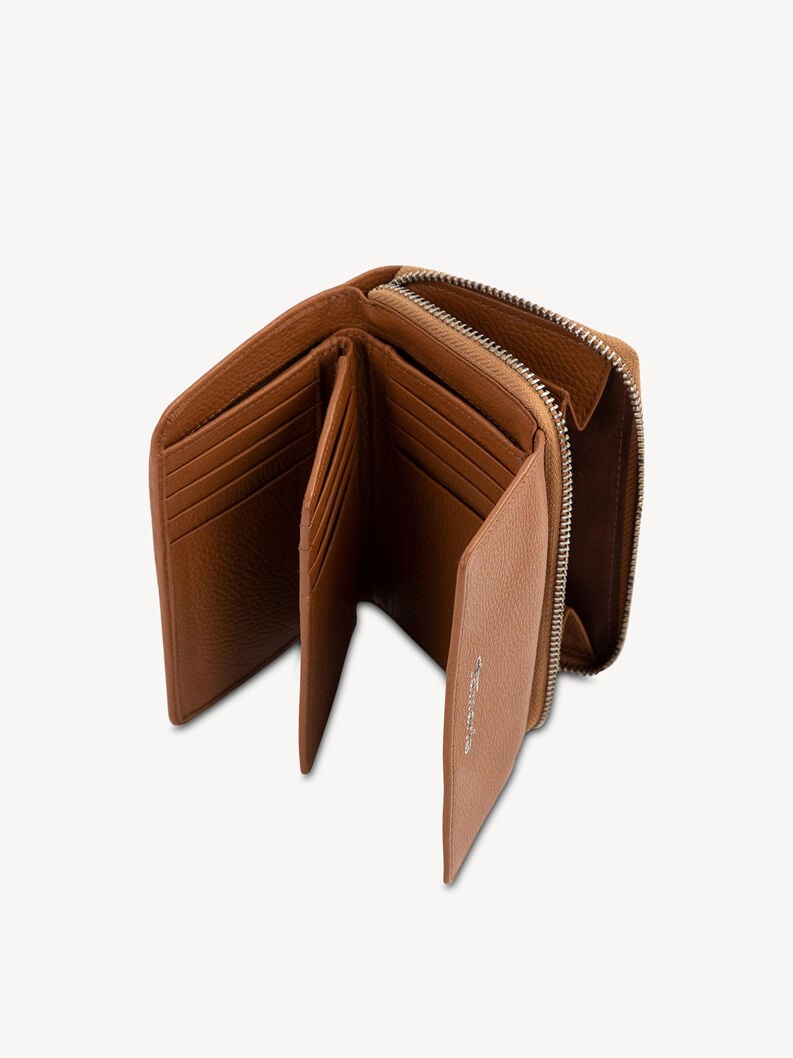 porte-monnaie en cuir - marron 50007-700 acheter tamaris sacs à main et étuis en ligne