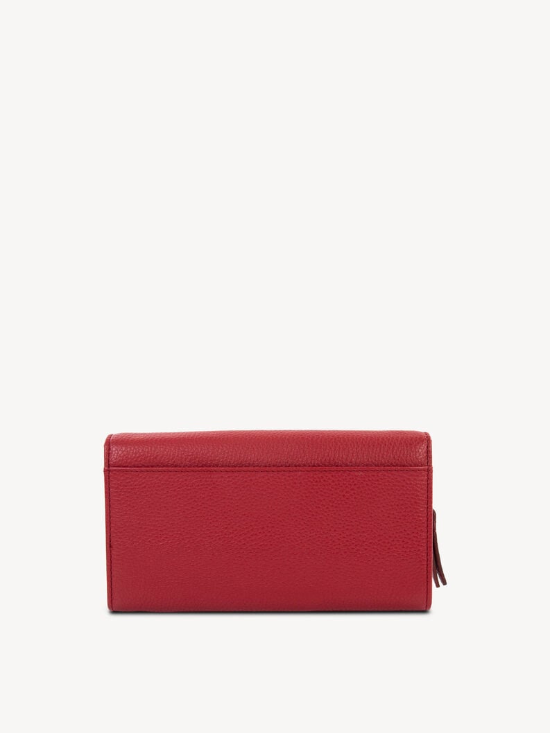 porte-monnaie en cuir - rouge 50008-600 acheter tamaris sacs à main et étuis en ligne